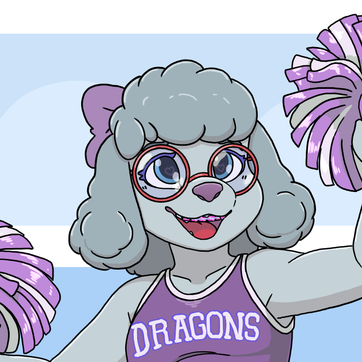 Chloe Couture as a Cheer Leader