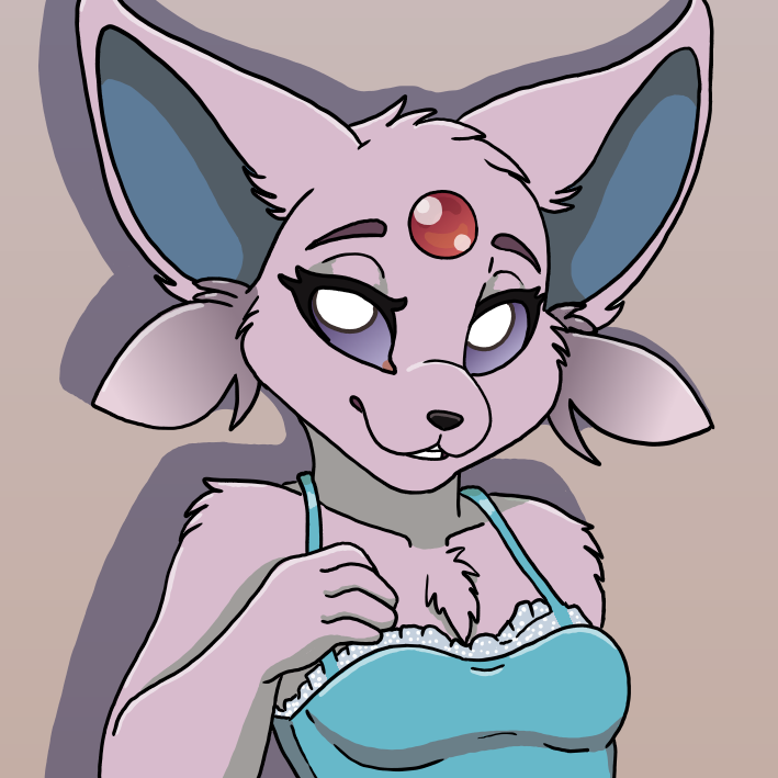 Espeon is sexy in her diaper.