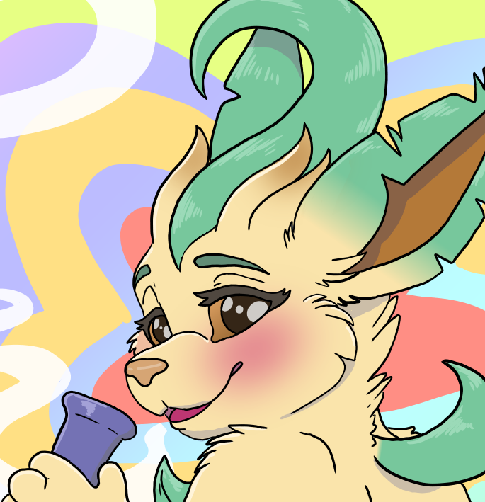 420 Blaze It with Leafeon.