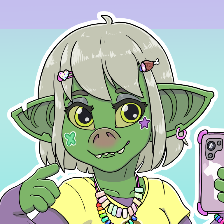Tinky looking hella cute in Kidcore Fashion