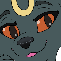 Umbreon being cute.