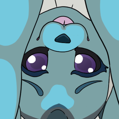 Vaporeon showing off their diaper.